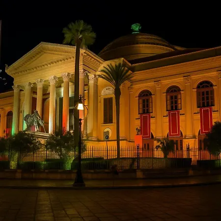 Semesterbostad Orologio21-soggiorna Al Teatro Massimo Palermo